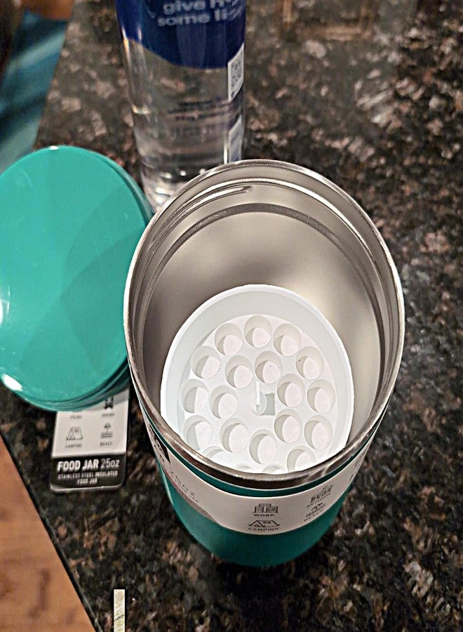 JILINWEI 3ml Vial inserts for Hydrapeak Food Thermos, Holds 20 Vials in 18 and 32oz Hydrapeak Food Thermos,Stackable - Image 2
